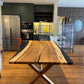 Resin-Cast Slab Dining Table