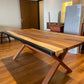 Resin-Cast Slab Dining Table