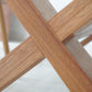Robson Solid Nyatoh Wood Tempered Glass Top Dining Table Sango Wood Co. Malaysia