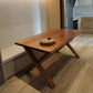 Robson Solid Wood Top Dining Table Sango Wood Co Custom Malaysia