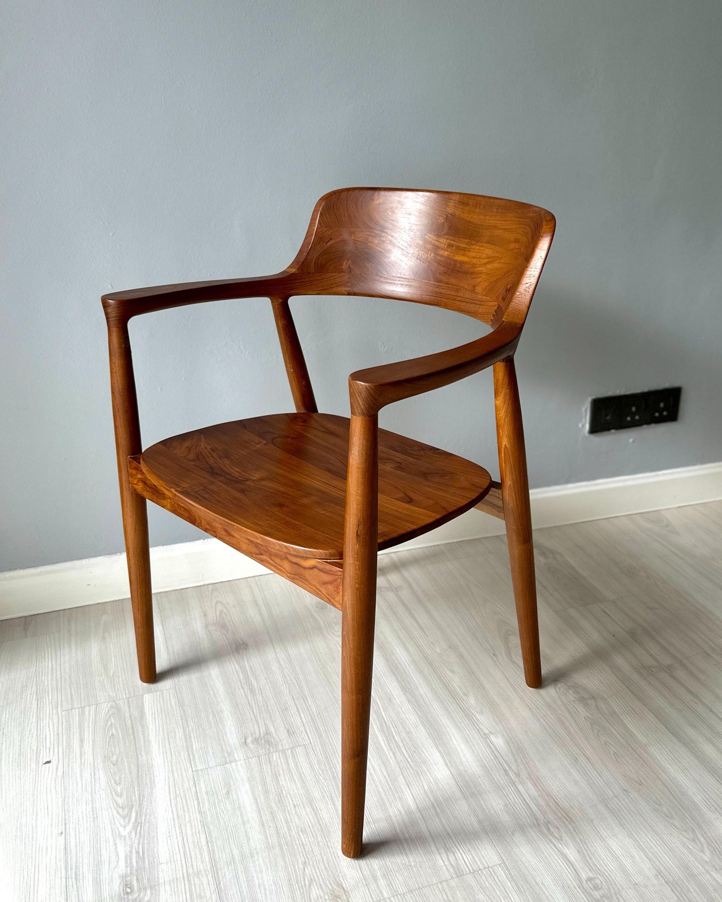 Selena Chair Solid Wood Sango Wood Co. Malaysia