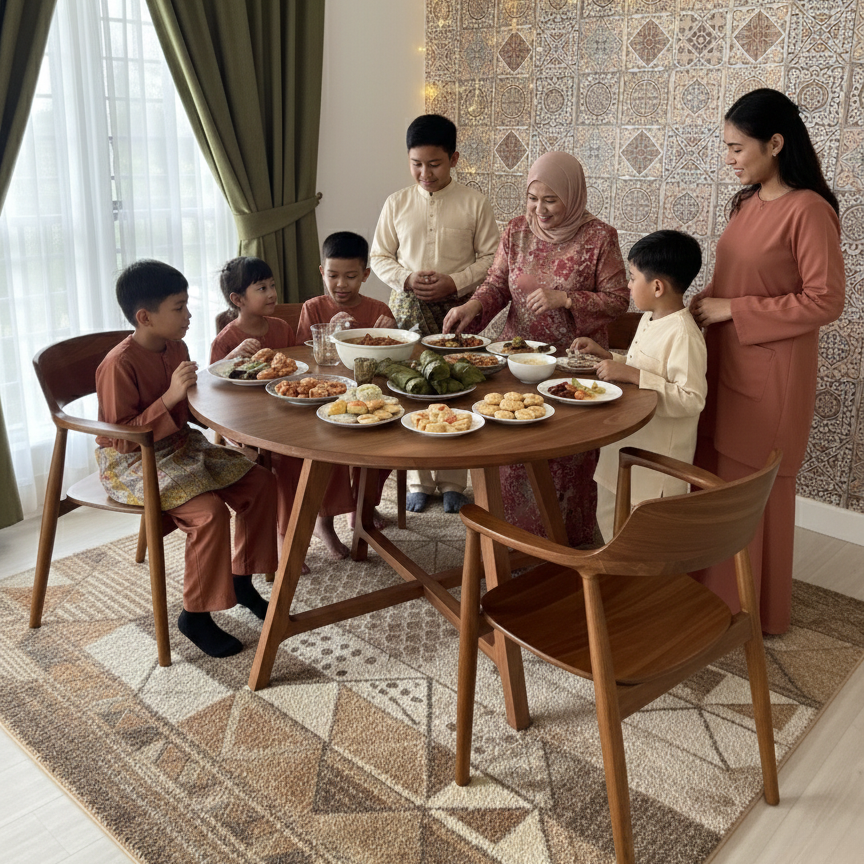 Stratchcona Solid Wood Dining Table 