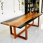 Resin-Cast Slab Dining Table